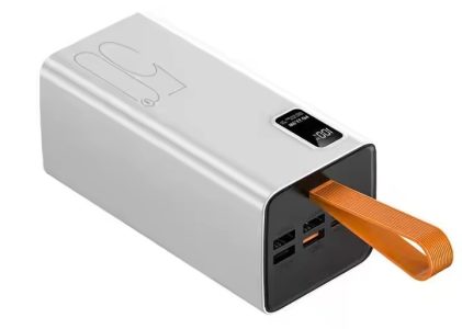 Custom Logo Powerbank 50000mAh High Capacity Battery Pack 4 Output Portable PD 22.5W Fast Charging Power Bank 50000 Mah