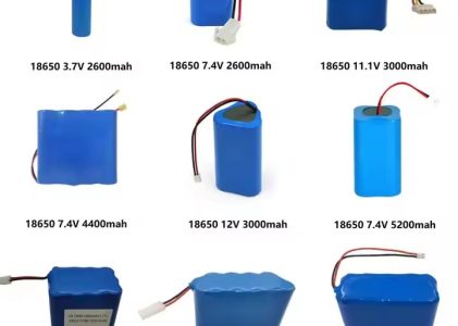3.7V Rechargeable 18650 1S 2S 3S 4S NCM Lithium Ion Battery Pack 600mAh~3500mAh 12V Voltage For Consumer Electronics
